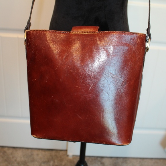 Dillards Bags Dillard Mahogany Western Genuine Leather Purse Poshmark